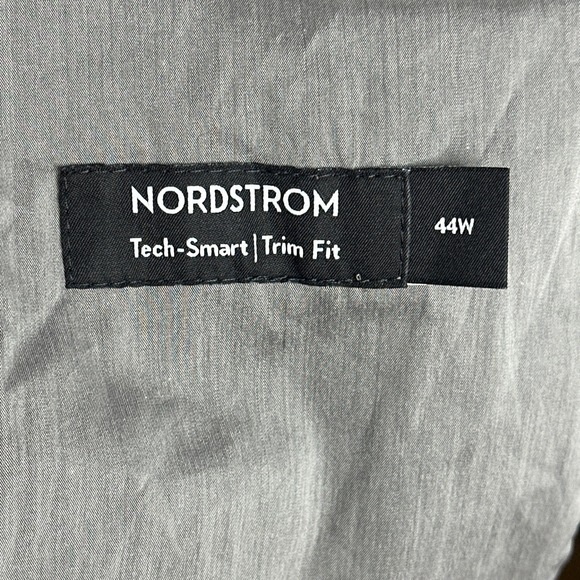 Nordstrom Pants Mens 44W Tan‎ Flat Front Performance Tech Smart Golf Athleisure - Picture 5 of 9